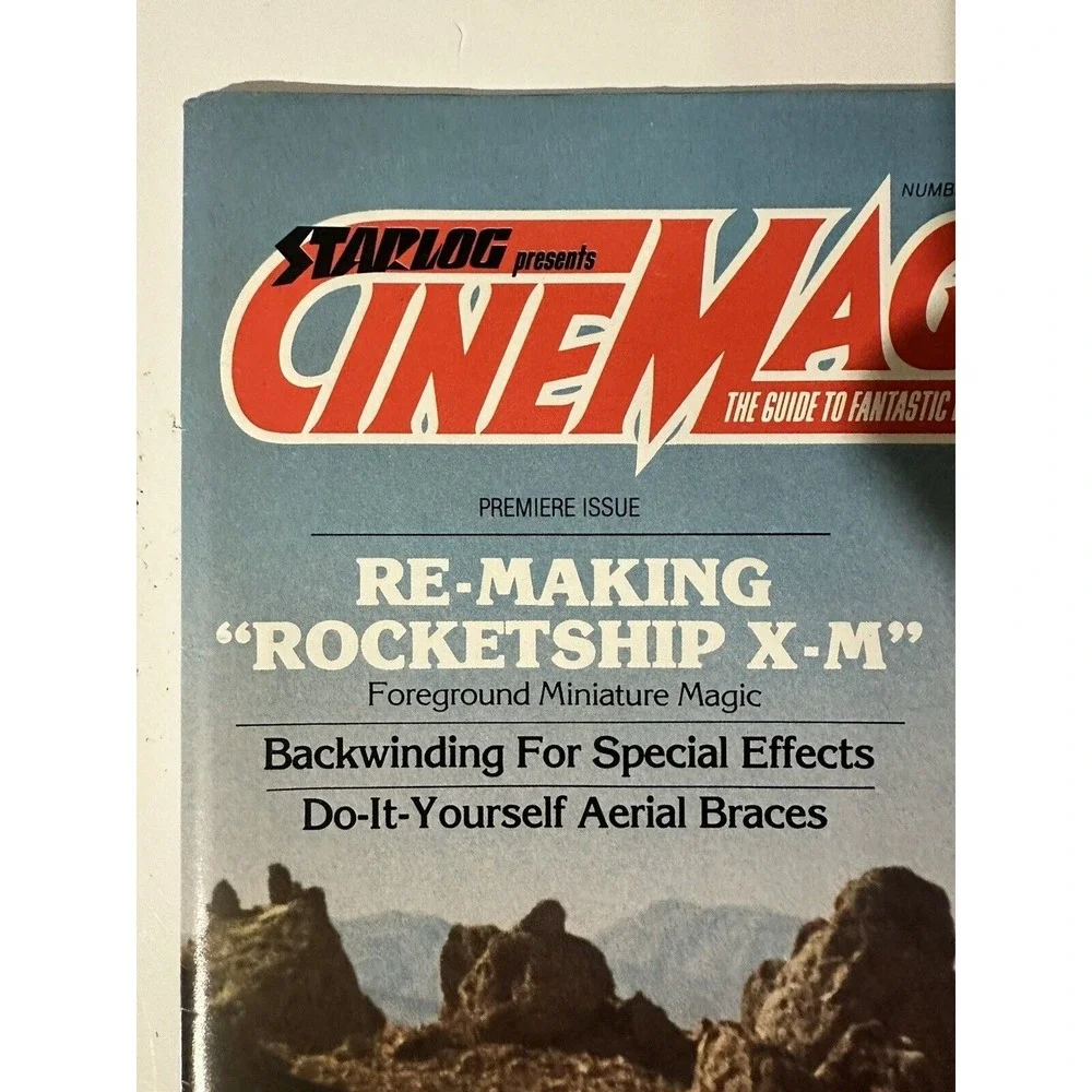 Rare‎ 1979 Premier Issue CineMagic Filmmaking Magazine Vol.1 #1